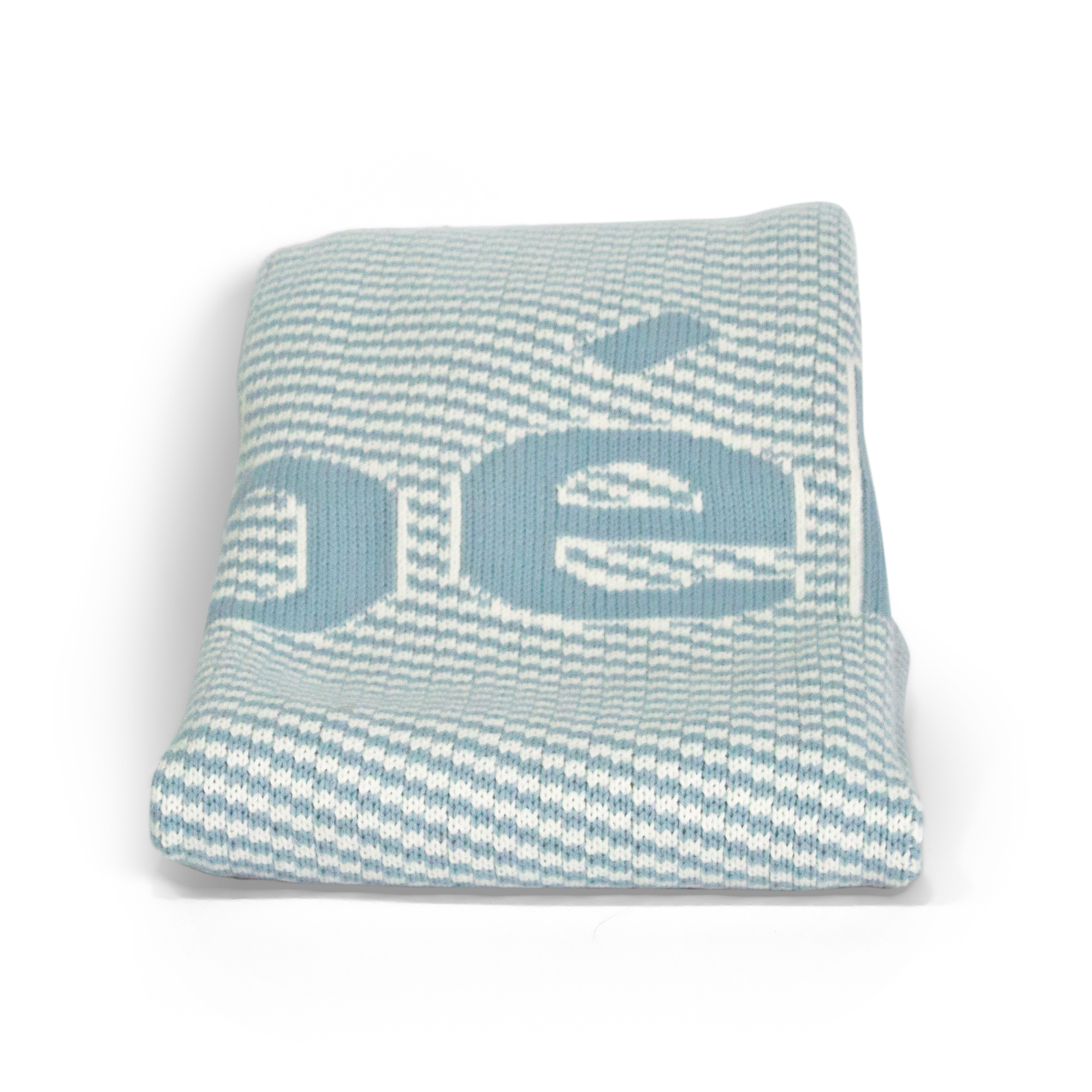 Plush Baby Blanket in Blue